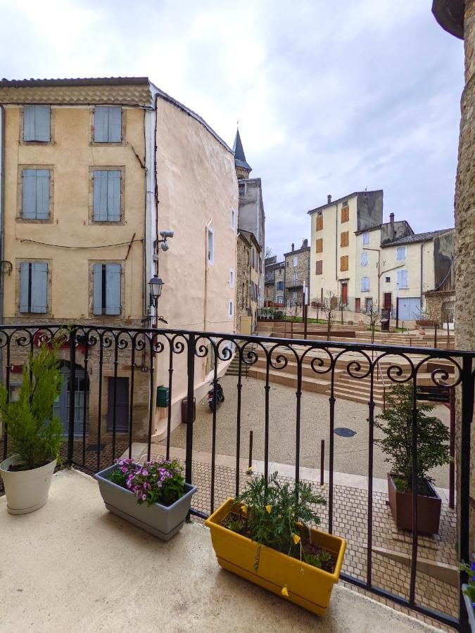 Joli Appartement De Charme Renove En Centre Ville Aubenas Eksteriør billede